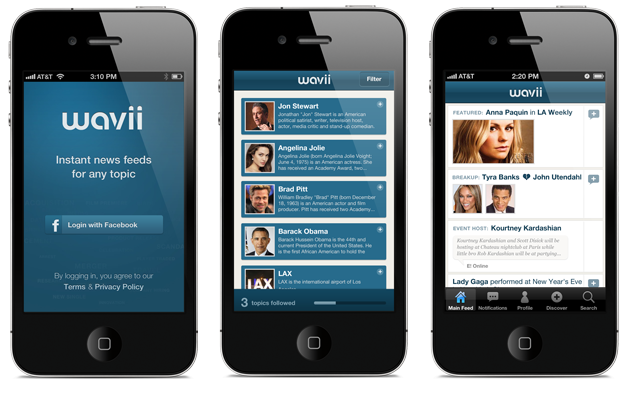 wavii mobile app